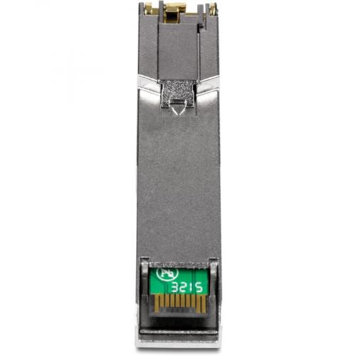 TRENDnet SFP To RJ45 1000BASE T Copper SFP Module; TEG MGBRJ; 100m (328 Ft.); RJ45 Connector; Hot Pluggable; Supports Data Rates Up To 1.25Gbps; IEEE 802.3ab Gigabit Ethernet; Lifetime Protection Alternate-Image3/500