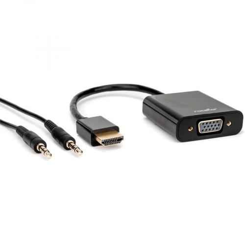Rocstor Premium HDMI To VGA + 3.5mm Audio Adapter Alternate-Image3/500
