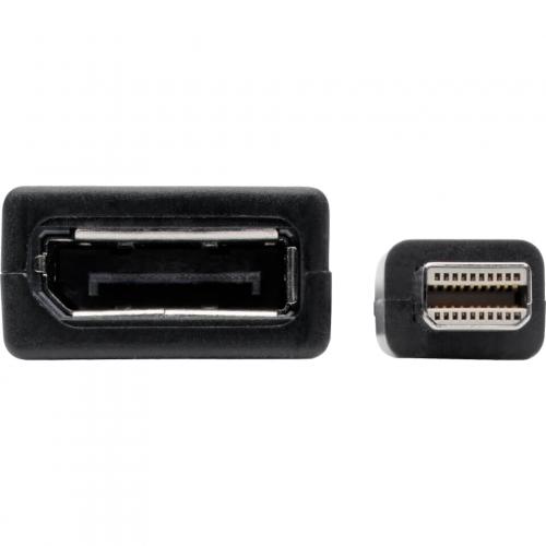Eaton Tripp Lite Series Keyspan Mini DisplayPort To DisplayPort Adapter, 4K 60 Hz, Black (M/F), 6 In. (15.24 Cm) Alternate-Image3/500