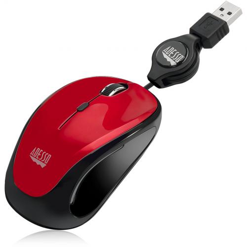 Adesso IMouse S8R   USB Illuminated Retractable Mini Mouse Alternate-Image3/500