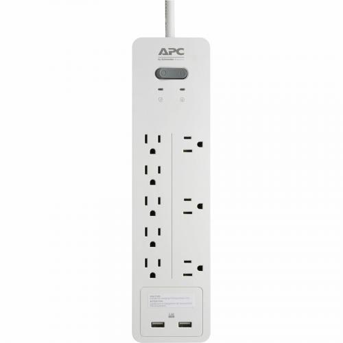APC By Schneider Electric SurgeArrest Home/Office 8 Outlet Surge Suppressor/Protector Alternate-Image3/500