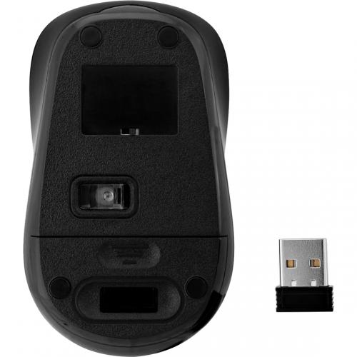 V7 4 Button Wireless Optical Mouse With Adjustable DPI   Black Alternate-Image3/500