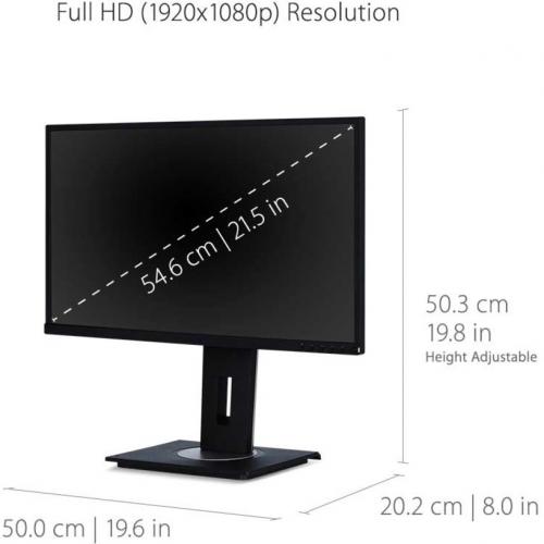 ViewSonic VG2248 22" Full HD WLED LCD Monitor   16:9 Alternate-Image3/500