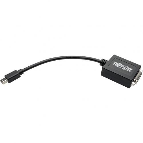 Tripp Lite By Eaton Keyspan Mini DisplayPort To DVI Adapter, Video Converter For Mac/PC, Black (M/F), 6 In. (15.24 Cm) Alternate-Image3/500