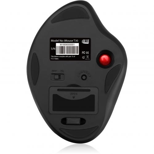 Adesso IMouse T30   Wireless Programmable Ergonomic Trackball Mouse Alternate-Image3/500