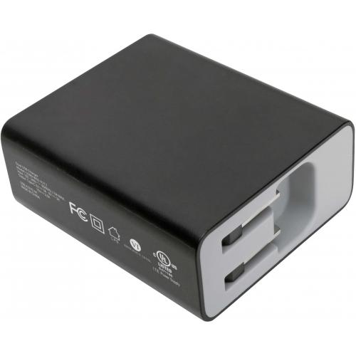 Tripp Lite By Eaton Dual Port USB Wall Charger With PD Charging   USB C (39W) & USB A (5V 2.4A/12W) Alternate-Image3/500
