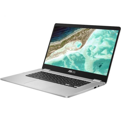 Asus Chromebook C523 C523NA DH02 15.6" Chromebook   HD   1366 X 768   Intel Celeron N3350 Dual Core (2 Core) 1.10 GHz   4 GB Total RAM   32 GB Flash Memory   Black, Silver Alternate-Image3/500