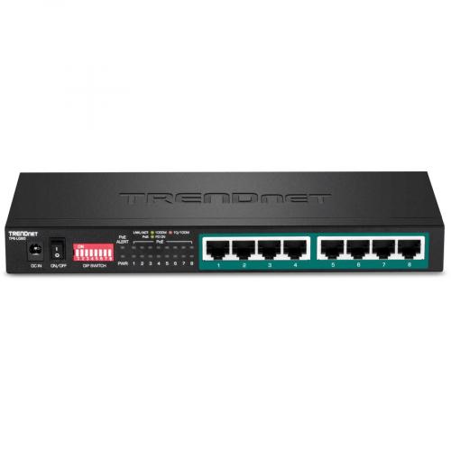 TRENDnet 8 Port Gigabit Long Range Poe+ Switch; TPE LG80;65W Poe Budget; Ethernet/Network Switch; Long Range Poe+ Extends Range Up To 200M (656 Ft.); 16 Gbps Switching Capacity; Lifetime Protection Alternate-Image3/500