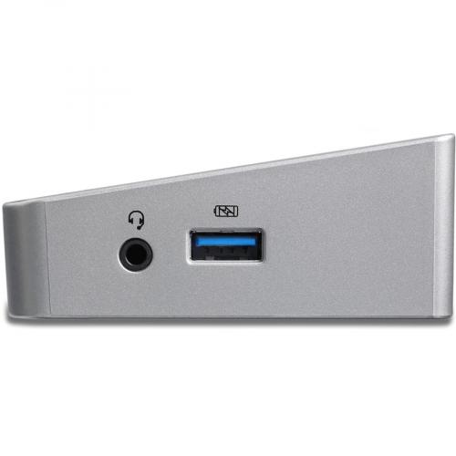 StarTech.com USB C Dock   4K Triple Monitor USB Type C Docking Station With Dual DisplayPort & HDMI   100W Power Delivery   5x USB 3.0 Hub Alternate-Image3/500