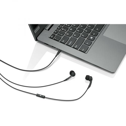 Lenovo 100 In Ear Headphone Black Alternate-Image3/500