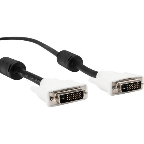 Rocstor Premium 10ft DVI D Dual Link Cable   M/M   10ft   Black   Video Monitor Cable Alternate-Image3/500