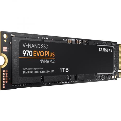 Samsung 970 EVO Plus 1TB Solid State Drive     PCI Express Interface   M.2 2280 Form Factor   53% Faster Read & Write Speeds Than 970 EVO   Powered By Latest V NAND Technology   3.3 VDC Supported Voltage Alternate-Image3/500