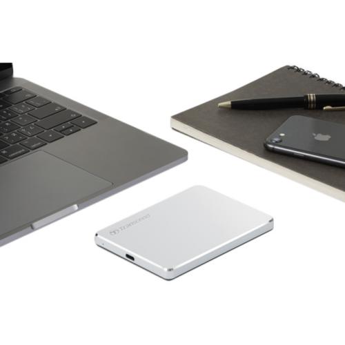 Transcend StoreJet 25C3S 1 TB Portable Hard Drive   2.5" External Alternate-Image3/500