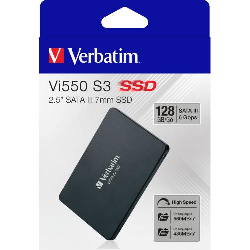 Verbatim 128GB Vi550 SATA III 2.5" Internal SSD Alternate-Image3/500