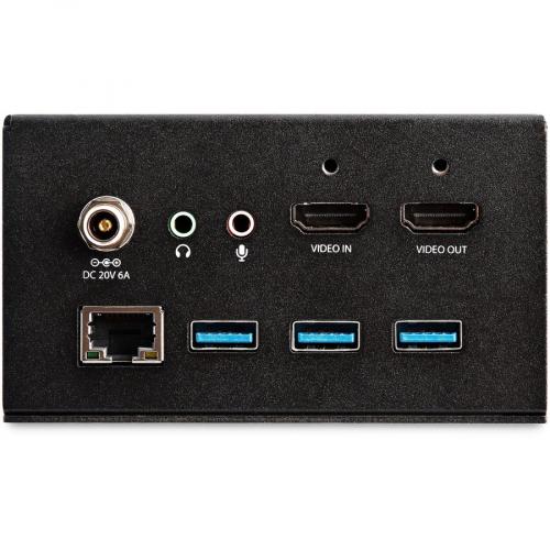 StarTech.com Laptop Docking Module For The Conference Table Connectivity Box Lets You Access Boardroom Or Huddle Space Devices   Set Up Conference Calls Using Applications Such As Skype For Business   USB C Or USB A Laptop Docking   USB A Charging... Alternate-Image3/500