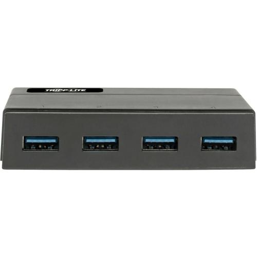 Tripp Lite By Eaton 4 Port USB 3.x (5Gbps) Hub For Data And USB Charging   USB A, 2.4A Charging Alternate-Image3/500