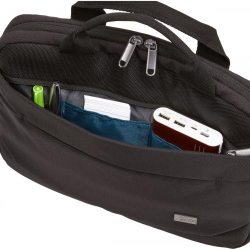 Case Logic Advantage Carrying Case (Attach&eacute;) For 10.1" To 11.6" Notebook, Tablet PC, Pen, Electronic Device, Cord   Black Alternate-Image3/500