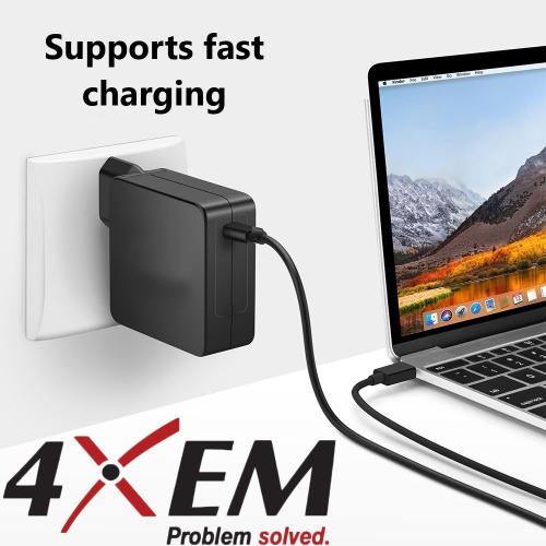 4XEM USB C To USB C Cable M/M USB 3.1 Gen 2 10GBPS 10ft Black Alternate-Image3/500