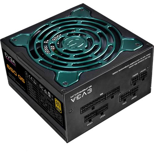 EVGA SuperNOVA 650W G5 80 Plus Gold Power Supply   Fully Modular   Eco Mode With FDB Fan   Compact 150mm Size   Includes Power ON Self Tester   10 Year Warranty Alternate-Image3/500