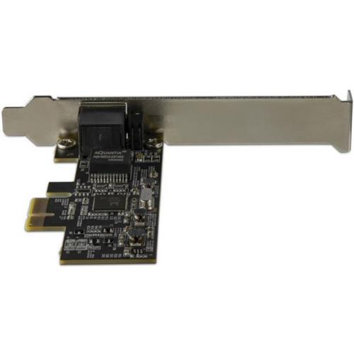 StarTech.com 1 Port 2.5Gbps 2.5GBASE T PCIe Network Card X1 PCIe   Windows, MacOS & Linux   PCI Express LAN Card   RTL8125 (ST2GPEX) Alternate-Image3/500