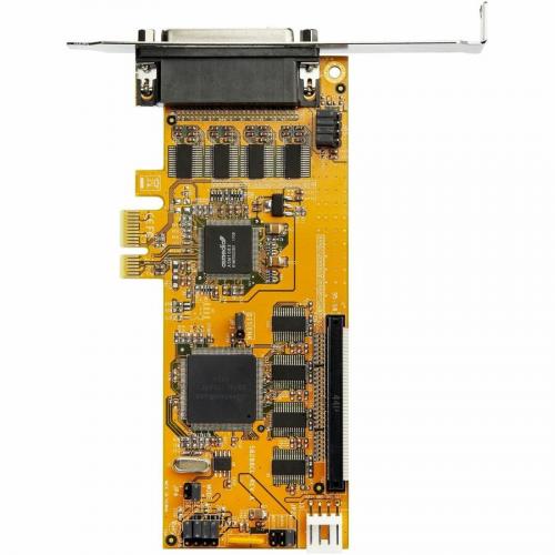 StarTech.com 8 Port PCI Express RS232 Serial Adapter Card  PCIe To Serial DB9 Controller 16C1050 UART   Low Profile   15kV ESD   Win/Linux Alternate-Image3/500