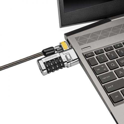 Kensington ClickSafe Combination Laptop Lock For Nano Security Slot (Master Coded Version) Alternate-Image3/500