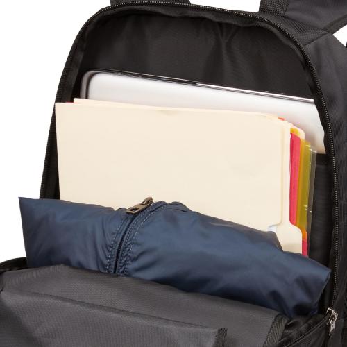 Case Logic Carrying Case (Backpack) Notebook   Black Alternate-Image3/500