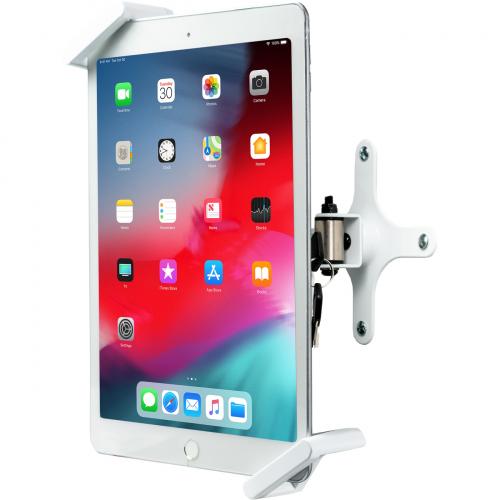 CTA Digital Wall Mount For Tablet, IPad   White Alternate-Image3/500