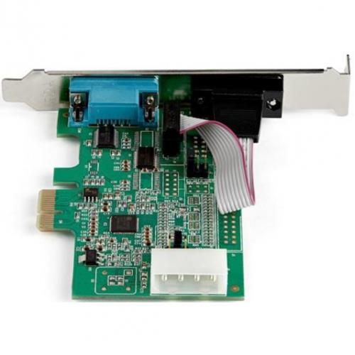 StarTech.com 2 Port PCI Express RS232 Serial Adapter Card   PCIe To Dual Serial DB9 RS 232 Controller   16950 UART   Windows And Linux Alternate-Image3/500