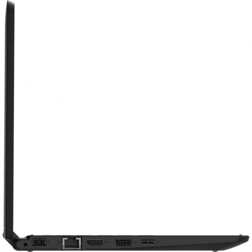 Lenovo ThinkPad Yoga 11e 5th Gen 20LMS06500 11.6" Touchscreen Convertible 2 In 1 Notebook   HD   1366 X 768   Intel Celeron N4120 Quad Core (4 Core) 1.10 GHz   4 GB Total RAM   128 GB SSD   Black Alternate-Image3/500