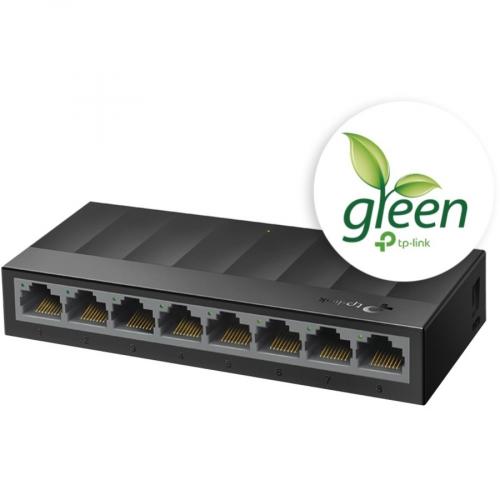 TP Link LS1008G   Litewave 8 Port Gigabit Ethernet Switch Alternate-Image3/500