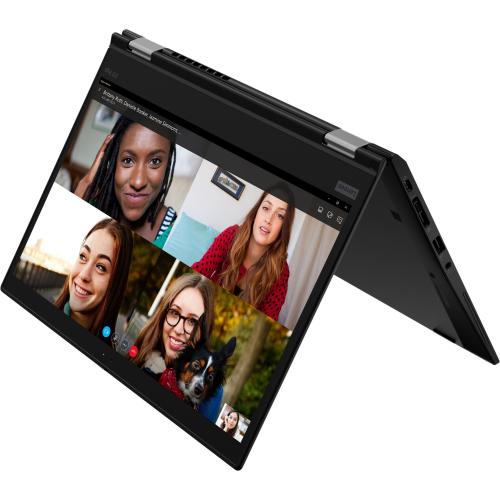 Lenovo ThinkPad X13 Yoga Gen 1 20SX001QUS 13.3" Touchscreen Convertible 2 In 1 Notebook   Full HD   1920 X 1080   Intel Core I7 10th Gen I7 10510U 1.80 GHz   16 GB Total RAM   512 GB SSD Alternate-Image3/500