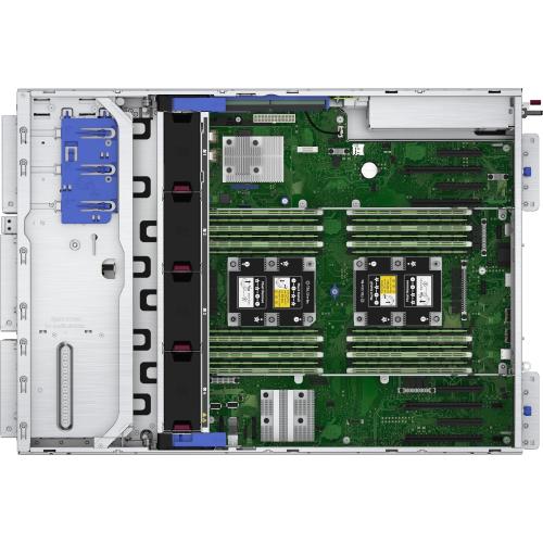 HPE ProLiant ML350 G10 4U Tower Server   1 X Intel Xeon Silver 4210R 2.40 GHz   16 GB RAM   Serial ATA/600, 12Gb/s SAS Controller Alternate-Image3/500