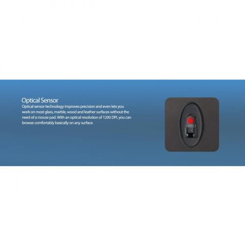 Adesso Antimicrobial Wireless Desktop Mouse Alternate-Image3/500
