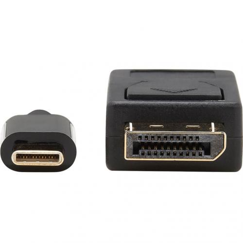 Eaton Tripp Lite Series USB C To DisplayPort Bi Directional Active Adapter Cable (M/M), 4K 60 Hz, HDR, Locking DP Connector, 6 Ft. (1.8 M) Alternate-Image3/500