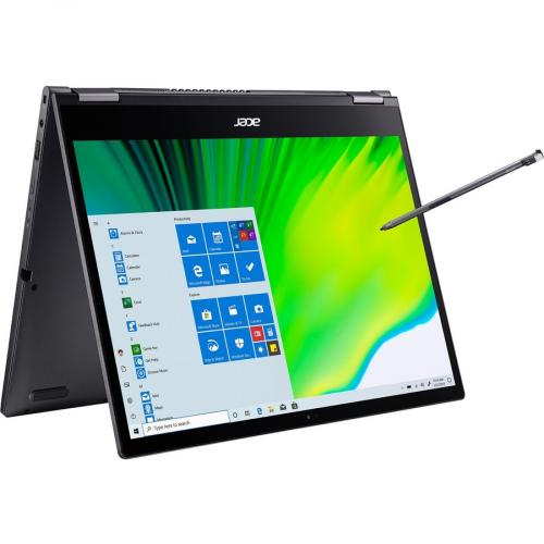 Acer Spin 5 SP513 54N SP513 54N 58XD 13.5" Touchscreen Convertible 2 In 1 Notebook   2256 X 1504   Intel Core I5 10th Gen I5 1035G4 Quad Core (4 Core) 1.10 GHz   8 GB Total RAM   256 GB SSD   Steel Gray Alternate-Image3/500