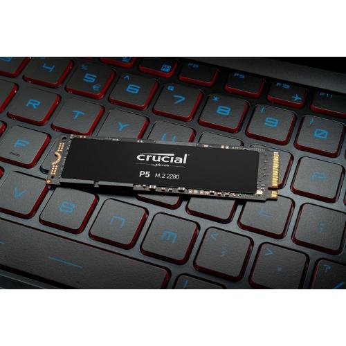 Crucial P5 CT2000P5SSD8 2 TB Solid State Drive   M.2 2280 Internal   PCI Express NVMe (PCI Express NVMe 3.0) Alternate-Image3/500