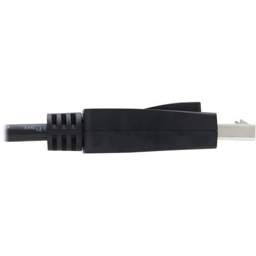 Eaton Tripp Lite Series DisplayPort 1.4 Cable With Latching Connectors, 8K (M/M), Black, 6 Ft. (1.8m) Alternate-Image3/500
