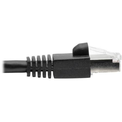 Eaton Tripp Lite Series Cat6a 10G Snagless Shielded STP Ethernet Cable (RJ45 M/M), PoE, Black, 8 Ft. (2.43 M) Alternate-Image3/500