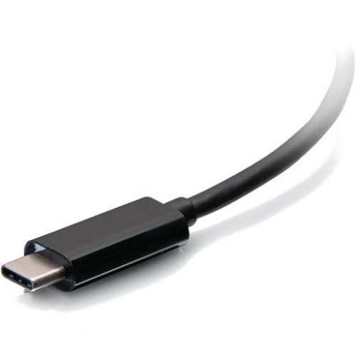C2G USB C Multiport Adapter With HDMI, DisplayPort, DVI & VGA Alternate-Image3/500