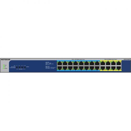 Netgear GS524UP Ethernet Switch Alternate-Image3/500