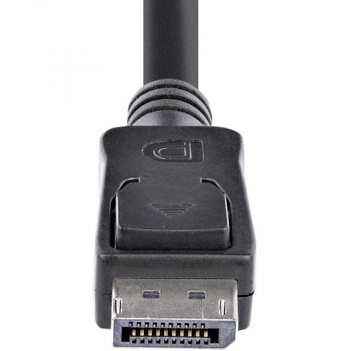 15 FT DISPLAYPORT CABLE WITH LATCHES MULTIPACK PROVIDES A SECURE CONNECTION BETW Alternate-Image3/500