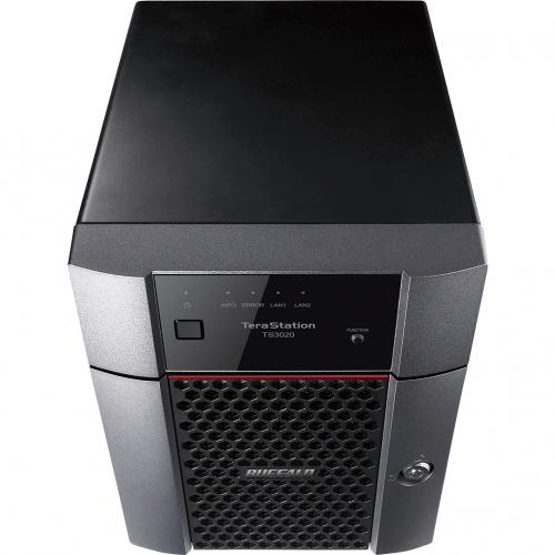 BUFFALO TeraStation 3420 4 Bay SMB 8TB (4x2TB) Desktop NAS Storage W/ Hard Drives Included Alternate-Image3/500