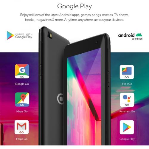 Core Innovations CRTB7001TL Tablet   7"   Rockchip RK3326   1 GB   16 GB Storage   Android 10 (Go Edition)   Teal Alternate-Image3/500