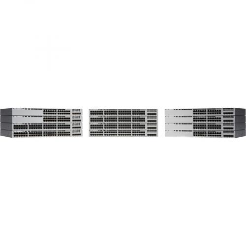 Cisco Catalyst 9200L48 Port Partial PoE+ 4x1G Uplink Switch, Network Essentials Alternate-Image3/500