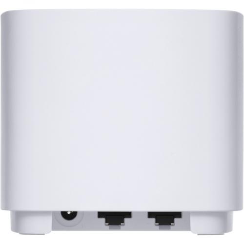 Asus ZenWiFi AX XD4 (W 3 PK) Wi Fi 6 IEEE 802.11ax Ethernet Wireless Router Alternate-Image3/500