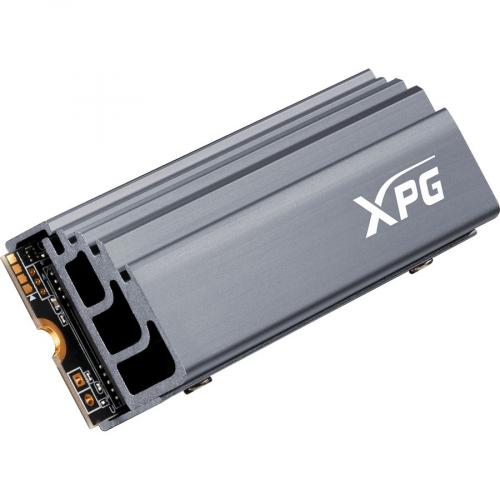 XPG GAMMIX S70 1 TB Rugged Solid State Drive   M.2 2280 Internal   PCI Express NVMe (PCI Express NVMe 4.0 X4) Alternate-Image3/500