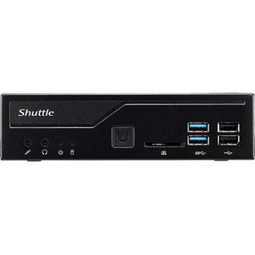 Shuttle XPC Slim DH410 Barebone System   Slim PC   Socket LGA 1200   1 X Processor Support Alternate-Image3/500