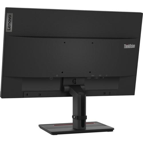 Lenovo ThinkVision S24e 20 24" Class Full HD LCD Monitor   16:9   Raven Black Alternate-Image3/500