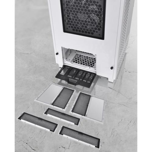 Thermaltake The Tower 100 Snow Mini Chassis Alternate-Image3/500